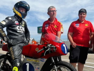 Juan Bultó y la Bultaco, imparables en la Copa de España de Velocidad