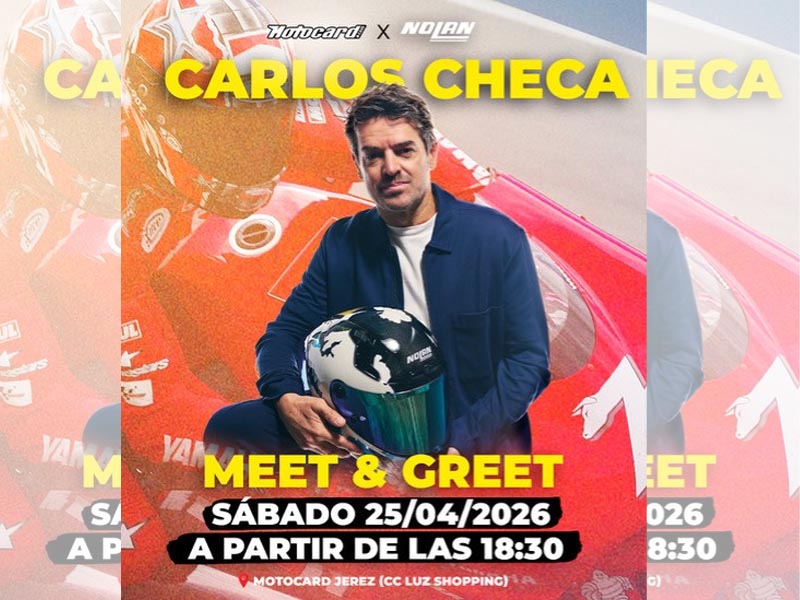 Motocard abre tienda en Jerez con evento de Nolan y Carlos Checa
