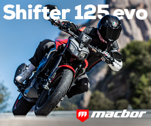 Macbor Shifter 125 EVO roba