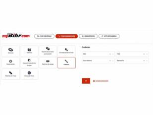 Nuevo buscador de piezas y recambios por medidas en mybihr.com Nuevo buscador de piezas y recambios por medidas en mybihr.com