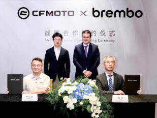 CFMoto y Brembo desarrollarán juntos los sistemas de frenado de las futuras motocicletas CFMoto y Brembo desarrollarán juntos los sistemas de frenado de las futuras motocicletas