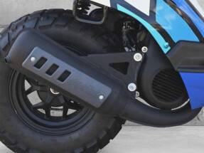 Nuevo escape Polini Original Hi-Speed para escúteres de 50 cc