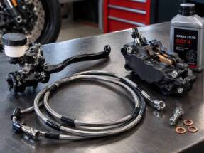 Componentes de la parte hidráulica del sistema de frenado de motocicletas: oferta disponible y análisis del mercado