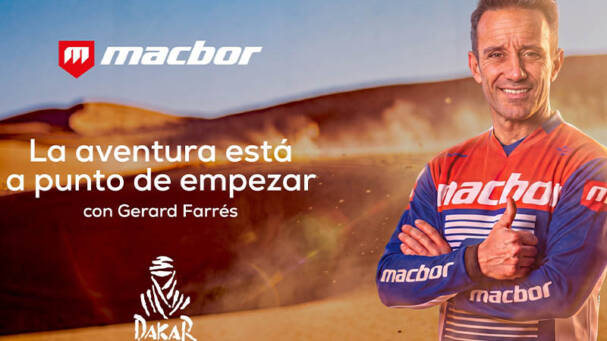 Macbor debutará en el Dakar 2027 con Gerard Farrés, que regresa a las motos Macbor debutará en el Dakar 2027 con Gerard Farrés, que regresa a las motos